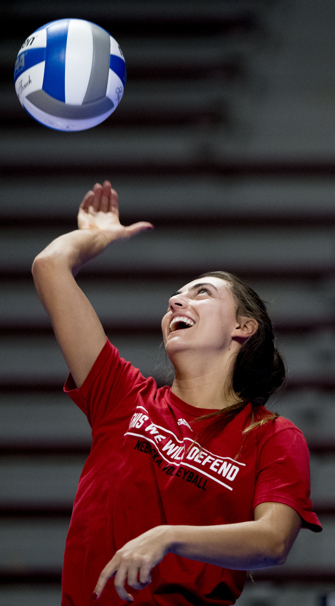 Nebraska Volleyball Practice in Minneapolis, 12.06
